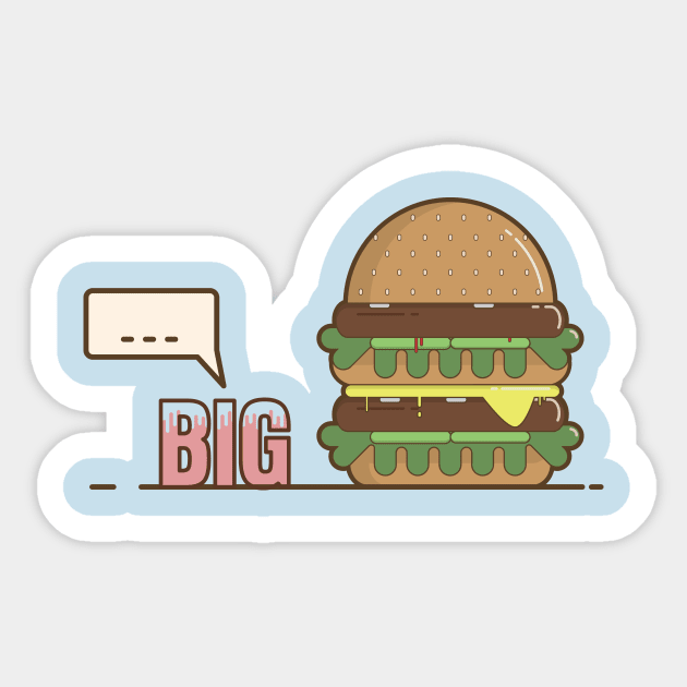 are you big enough? Sticker by Chandrastaman